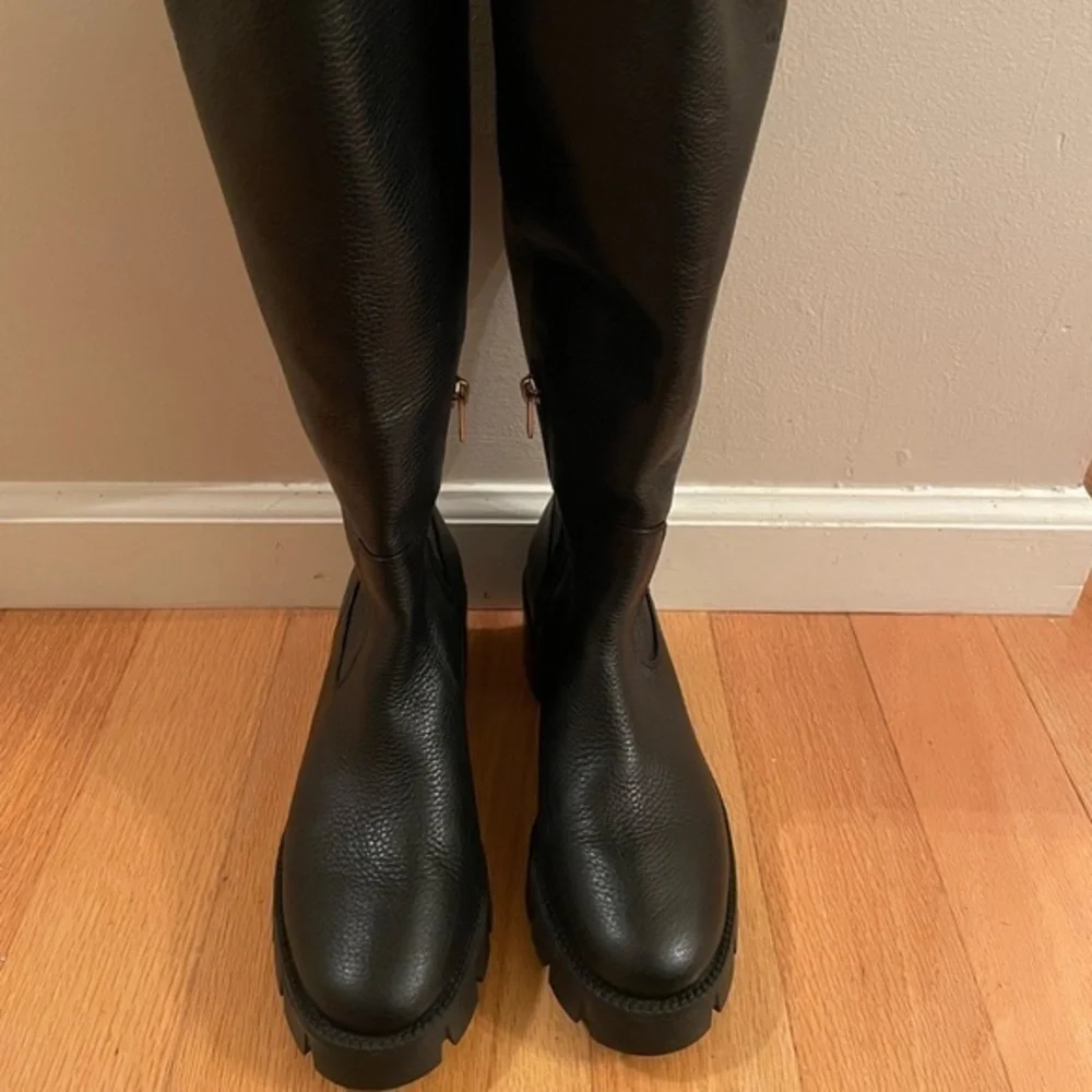 Coach Women’s Cindy Heeled Boots in Black size 7